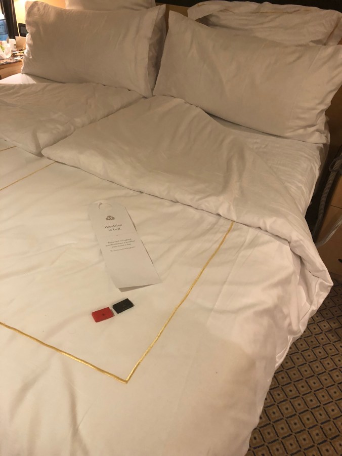 Chocolates at bedtime