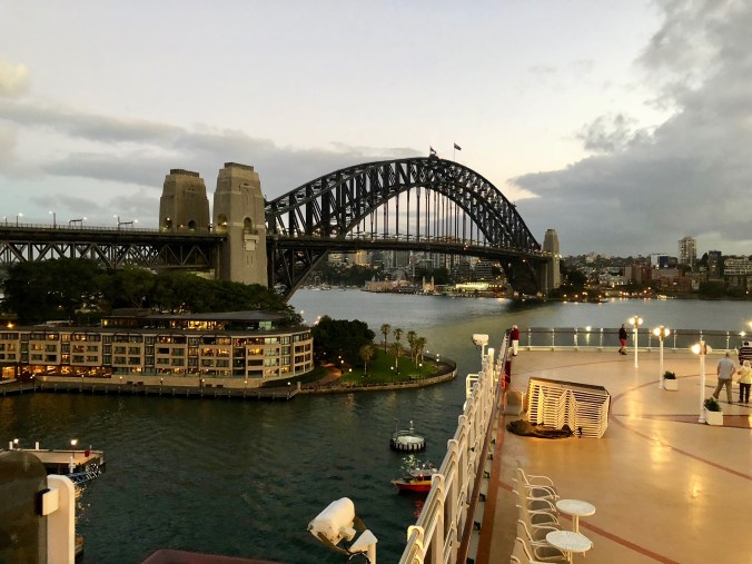 harbor bridge deck
